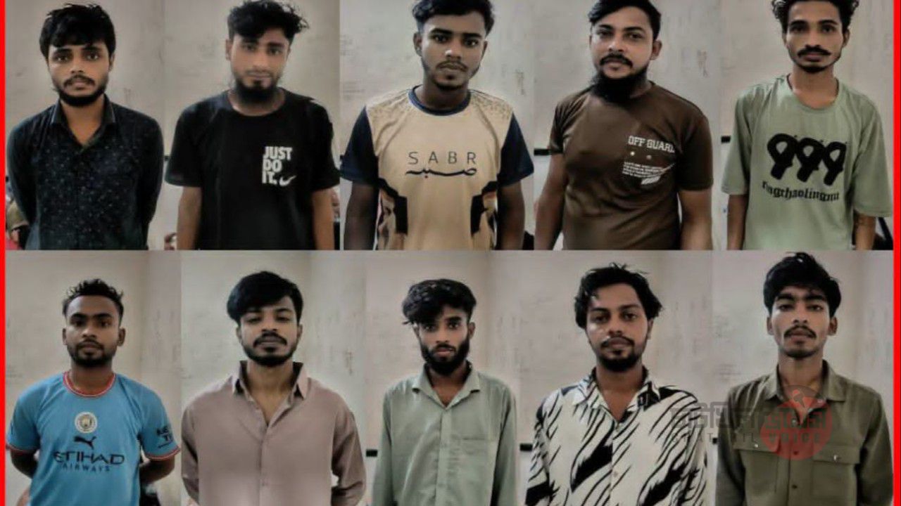 চাটখিলে পুলিশের বিশেষ অভিযানে ইয়াবা, গাঁজা ও নগদ টাকাসহ ১০ জন গ্রেপ্তার